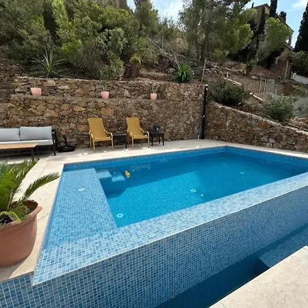 Preciosa Casa Con Piscina Desbordante Y Vistas Al Mar Appartement